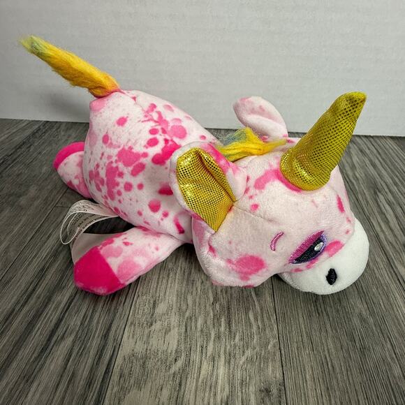Cutetitos Fruititos Unicorn Plush Pink Yellow Horn 2019 Basic Fun Stuffed Toy - Picture 2 of 5
